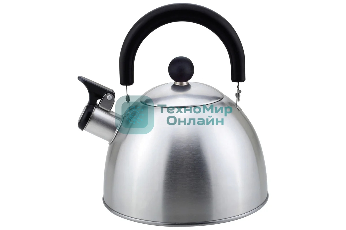 Чайник для плиты MALLONY MAL-039-MP 2,5 л матовый, со свистком (310097)
