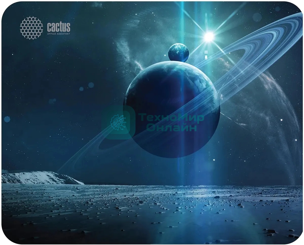 Коврик для мыши Cactus Saturn 300x250x2мм (CS-MPC-P03M)