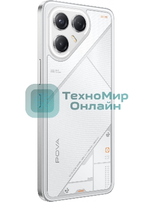Смартфон Tecno Pova 7 Ultra 5G LJ9, 12/256Gb, белый