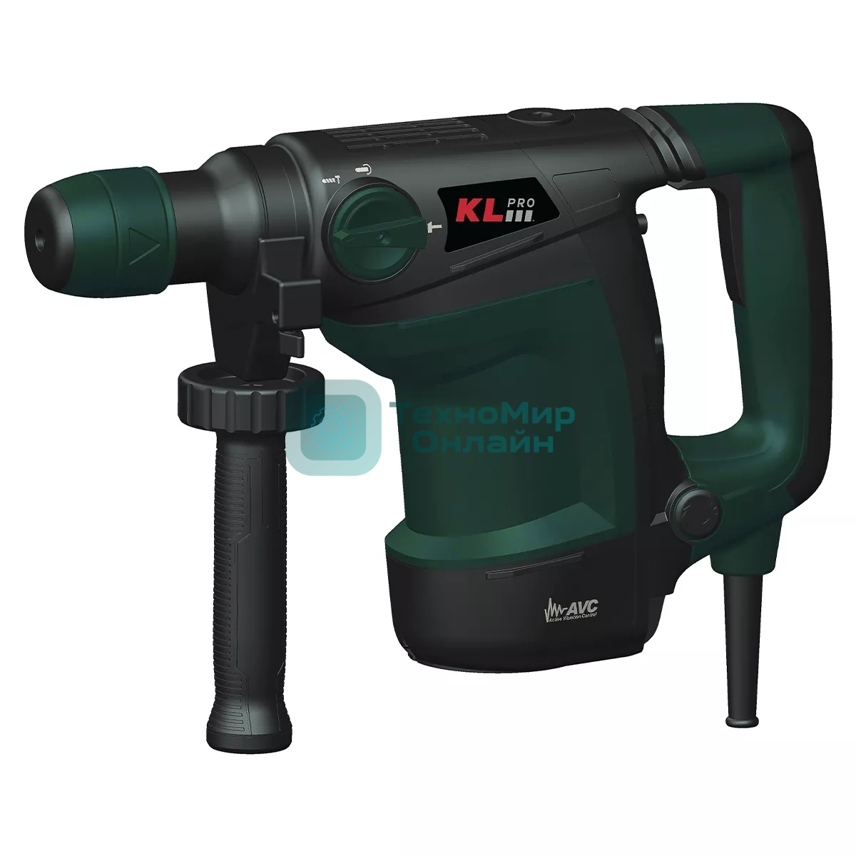 Профессиональный перфоратор Klpro KLKD580P (сеть, 1100Вт, SDS Plus, 6Дж, 4800уд/мин)