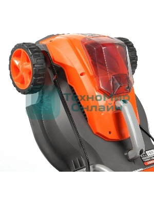 Газонокосилка аккумуляторная Patriot CM 432 (поставляется без акб 40В и зарядного), бесщеточ. двиг., 32 см, центр. регулир. 3 пол. 25-75, трав 30 л., мульчирование