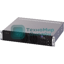 Серверный корпус 2U short chassis, 2x3.5'' swappable HDD tray, 2x3.5'' internal HDD bay