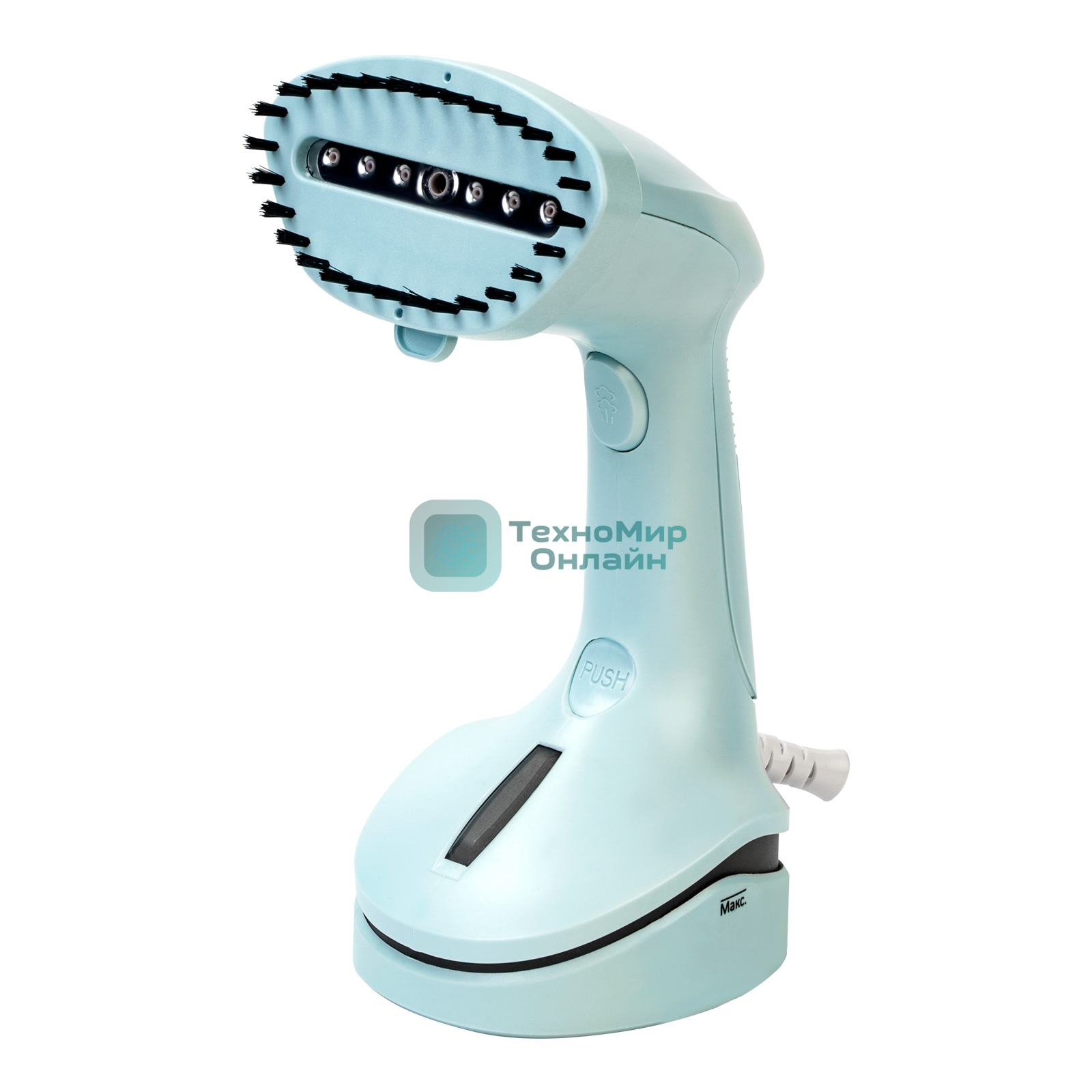 Отпариватель Galaxy Line GL 6193 голубой, 1100 Вт, 25 г/мин, 200 мл