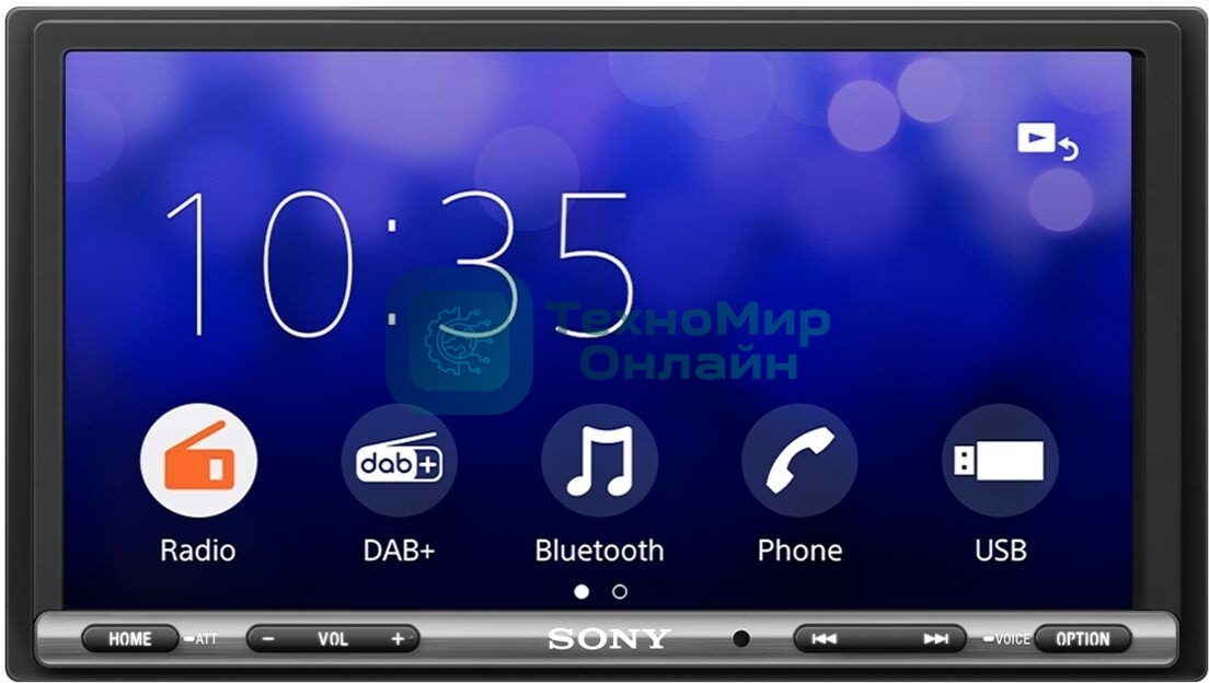 Автомагнитола Sony XAV-AX3250, 2 DIN, 6.95
