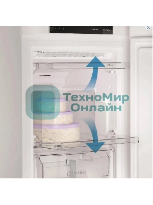 Морозильная камера Indesit DFZ 5175 G серебристый, 250л, 5 ящиков