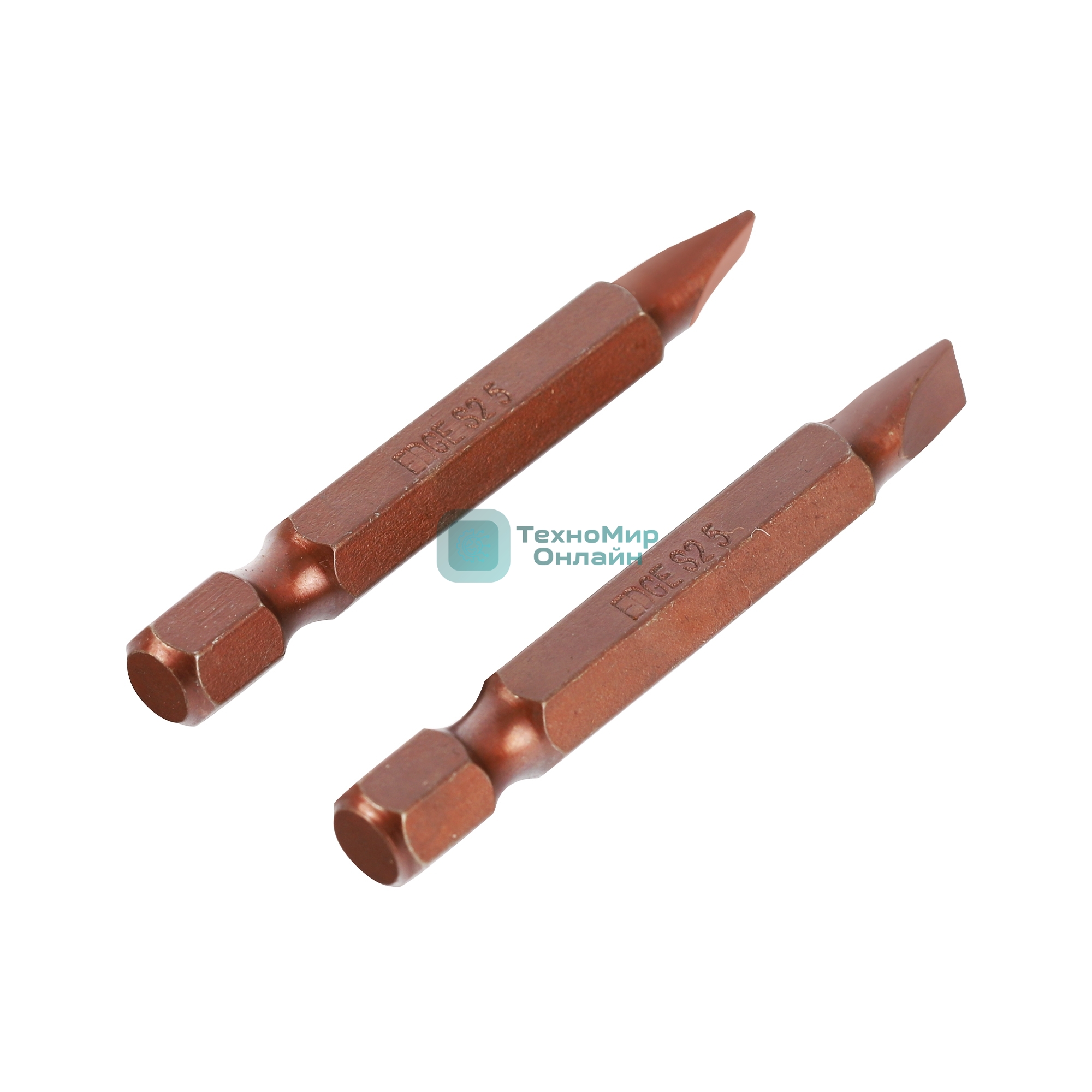 Бита EDGE by PATRIOT SL5,0, сталь S2, длина 50 мм, 2шт в блистере