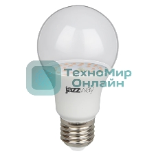 Лампа светодиодная JazzWay PPG A60 Agro 9Вт грушевидная прозрачная E27 IP20 для растений clear