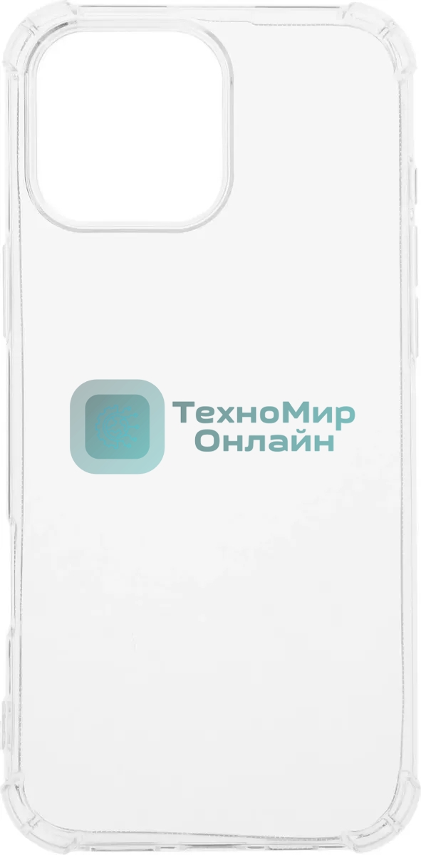 Чехол (клип-кейс) BoraSCO для Apple iPhone 16 Pro Max Bumper Case прозрачный