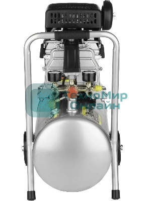 Компрессор поршневой Hyundai HYC 23224LMS масляный 130л/мин 24л 1500Вт серебристый/черный