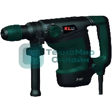 Профессиональный перфоратор Klpro KLKD610M 1100 Вт 7 Дж (сеть, sds-max, рукоять, зап уголн щетка - 1шт, кейс)