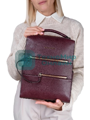 Рюкзак женский Piquadro Patricia CA6771W140/BO бургунди кожа