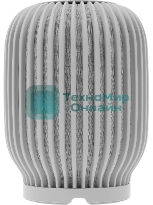 Умная колонка Sber SberBoom, 40Вт, стандартная, 1 динамик, Мультирум, Стереопара, Wi-Fi, Bluetooth 5.0, Салют, белый