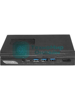 Компьютер MSI Pro DP10 12M Mini Core i7-1360P (2.2GHz), 32Gb(16*2) DDR4 SO-DIMM, 1TB SSD M.2, Intel UHD Graphics, noDVD, WiFi, BT, 120W, VESA, VGA, noOS, 1y war-ty, черный