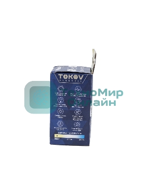 Лампа светодиодная TOKOV ELECTRIC 10 Вт А60 3000К Е27 175-265 В