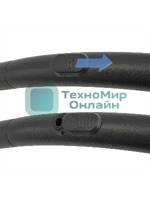 Пылесос Delta LUX DL-0836 черный с бирюзовым