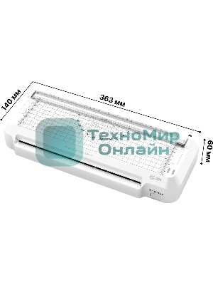 Ламинатор Cactus CS-LAB-F2, 2 вала, A4, 125мкм, 250 мм/мин