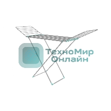 Сушилка для белья НИКА СБТ18/С напольная, 18 м, серебро, рабочее полотно из труб D-10 мм