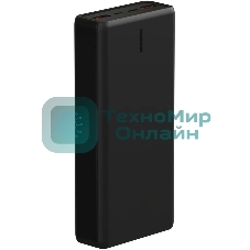 Портативный аккумулятор Digma DGPF20B 20000mAh QC3.0/PD3.0 22.5W 3A 2xUSB-A/USB-C черный