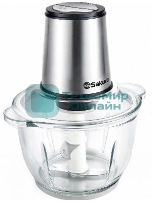 Чоппер Sakura SA-6245BS 600Вт 2 л стекл