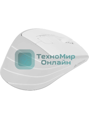 Мышь беспроводная A4Tech Fstyler FG30S белый/серый, 2000 dpi, радиоканал, USB, кнопки - 6