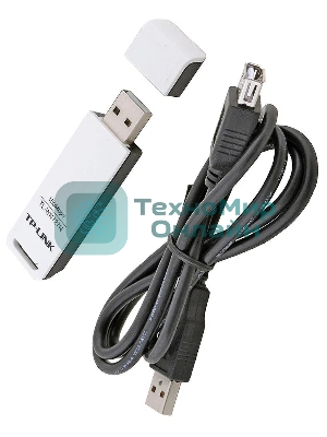 Сетевой адаптер TP-Link SOHO TL-WN727N 150M Wireless Lite-N USB Adapter,Ralink chipset,1T1R,2.4Gh