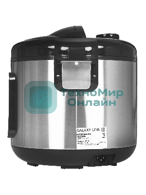 Мультиварка Galaxy Line GL 2646 черный с серебристым, 1200 Вт, 31 программа