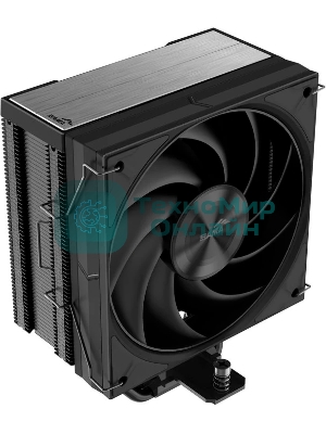 Кулер для процессора SAMA A40 (240W, 4-pin PWM, 152мм, 4x6мм, 1x120мм, 78CFM, 29dBA, 2200RPM, S: 1851/1700/1200/115X, AM5/AM4, черный)