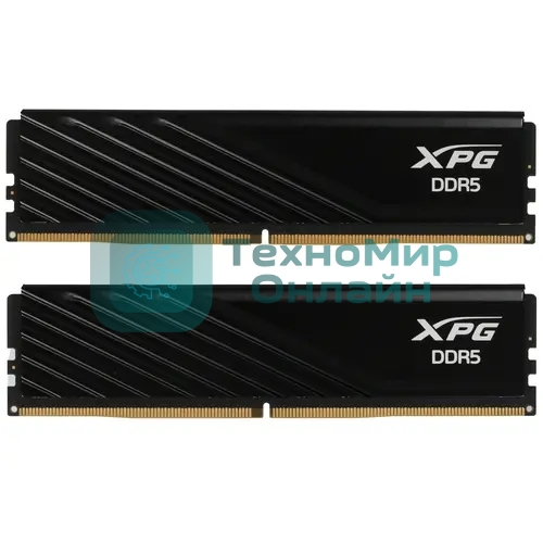 Оперативная память XPG Lancer Blade, DDR5, 32GB (2x16GB), 5600MHz, CL46, DIMM, с радиаторами, черный