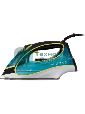 Утюг Hyundai H-SI01450 3200 Вт голубой/желтый