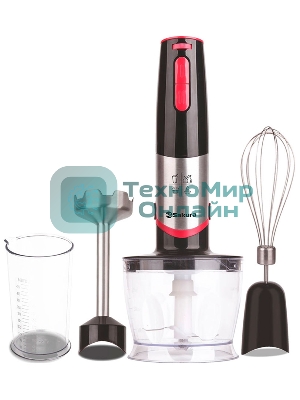 Блендер погружной Sakura SA-6250SBK 800 Вт DC мотор чоппер венчик стакан