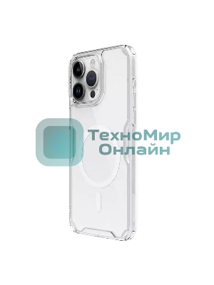 Чехол Nature TPU Pro Magnetic Case, белый, (AP IP15 Pro)