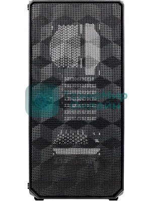 Корпус Hiper BH34-1 черный без БП ATX 5x120mm 2x140mm 2x200mm 1xUSB3.0 audio bott PSU