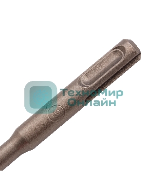 Бур по бетону Denzel двойная спираль, Cobalt W-tip, 8x110 мм, SDS PLUS