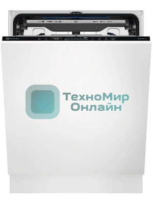 Встраиваемая посудомоечная машина Electrolux EEC67310L, черный, 59.6 см, 14 компл., 44 дБ, класс D