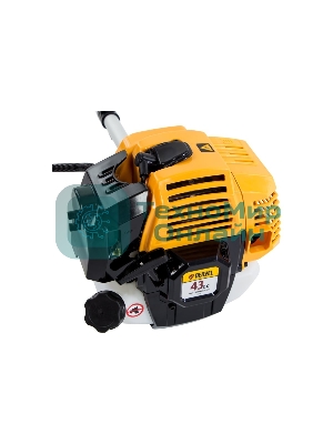 Триммер бензиновый Denzel DR-43S, 43 см3, разъемная штанга, состоит из 2 частей