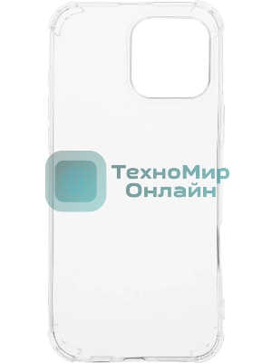 Чехол (клип-кейс) BoraSCO для Apple iPhone 16 Pro Max Bumper Case прозрачный
