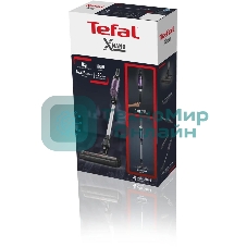 Пылесос Tefal TY1129WO, черный/фиолетовый, 100/500 Вт, уборка сухая, пылесборник контейнер 0.4 л