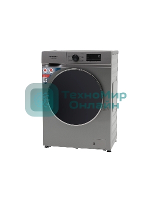 Стиральная машина KRAFT KF-MBDS8148G серый, загрузка фронтальная 8 кг, 1400 об/мин, класс: А+++