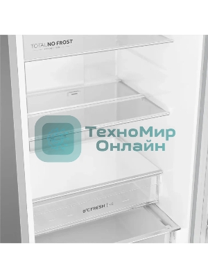Холодильник Haier CEF536CSG серебристый двухкамерный 240/105 л морозилка снизу, No Frost