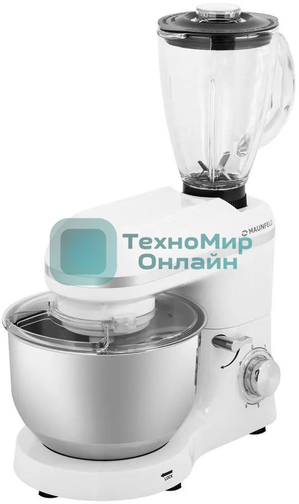 Кухонный комбайн Maunfeld MF-435WH PRO, белый