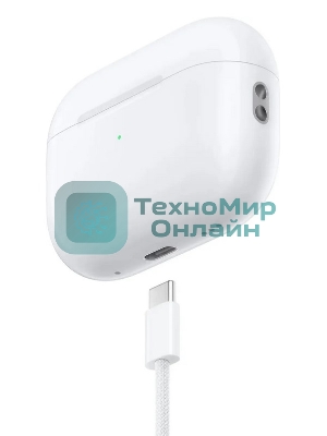 Наушники TWS Apple AirPods Pro 2 белый, вкладыши, Bluetooth, активное шумоподавление