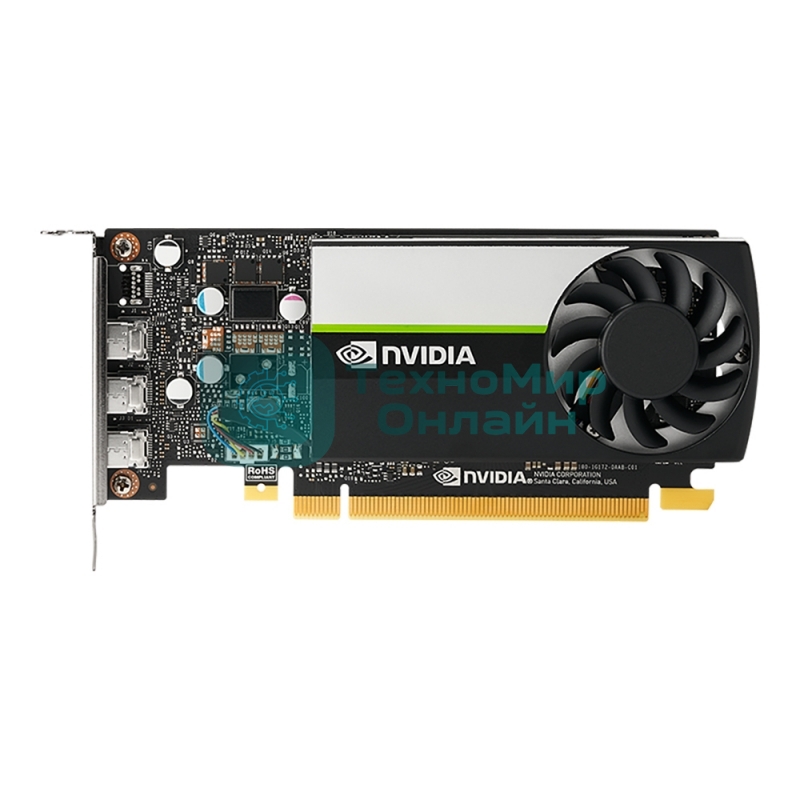 Видеокарта NVIDIA Quadro T400 Graphics Cards with accessories (cable + bracket), 4GB, Bulk Packing