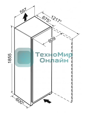 Холодильник Liebherr SRSFD 5220-22 001 серебристый однокамерный 398л