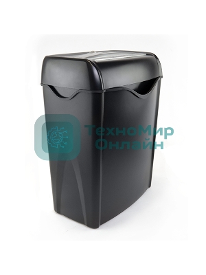 Шредер Heleos УД15-2 черный/серебристый (секр.Р-2) ленты 12лист. 15лтр. скобы пл.карты