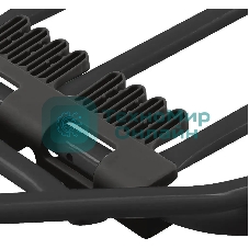 Сушилка для белья НИКА СБТ18/Ч напольная, 18 м, черный, рабочее полотно из труб D-10 мм