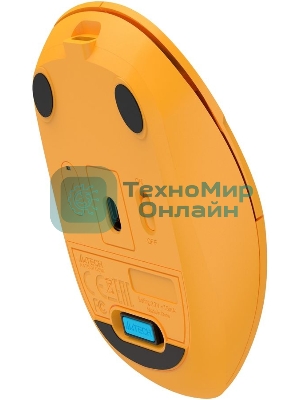 Мышь беспроводная A4Tech Fstyler FG15C Air2 желтый, 1200 dpi, радиоканал, USB, кнопки - 3