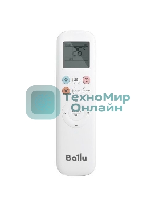 Блок внутренний сплит-системы Ballu Defender BSHI/in-24HN8 инвертор, 24000 BTU, 73 м², 31 дБ, охлаждение, обогрев, осушение, белый