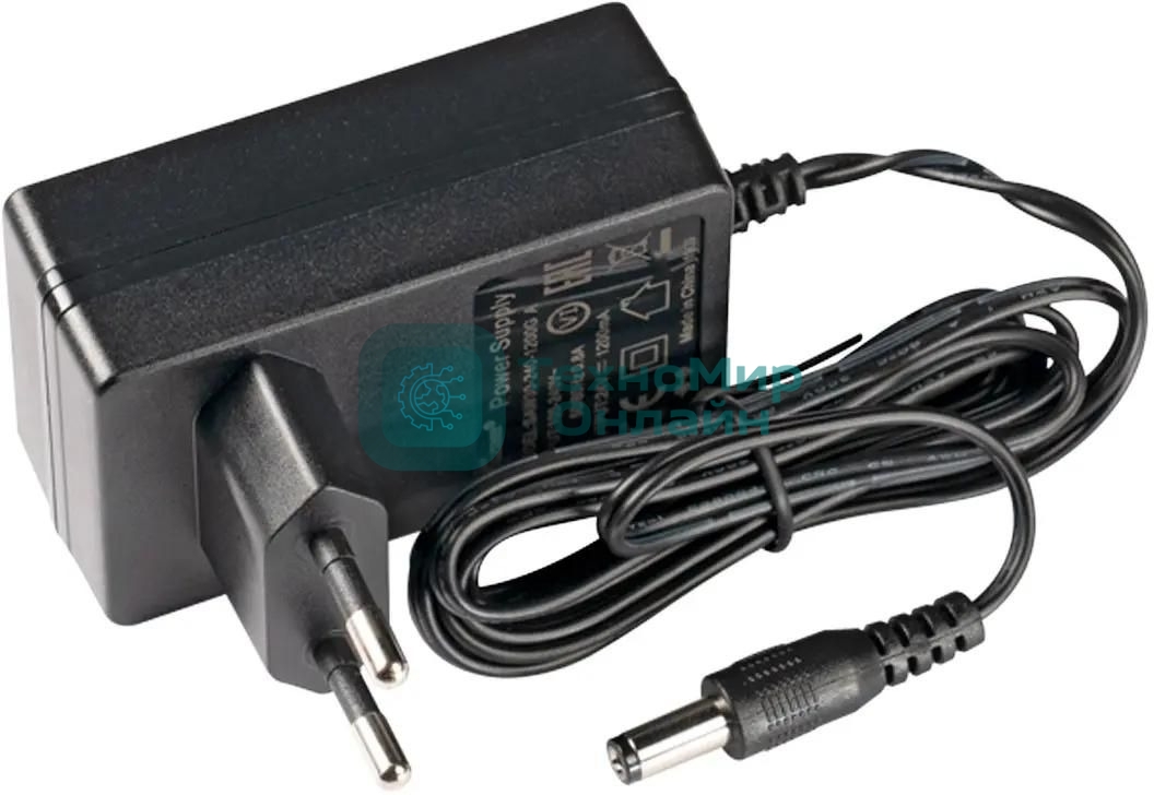 Блок питания с прямым штекером MikroTik SAW30-240-1200GA 24v 1.2A