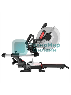 Торцовочная пила Deli DE571 (2000Вт, 5000об/мин, диаметр диска 305мм)