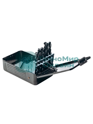 Набор сверл по металлу HSS (1-13мм, 25 шт) Deli DH-MHZ025-ED1 металлический кейс